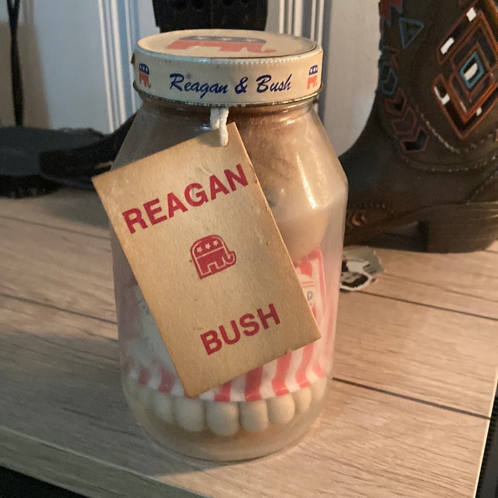 Vintage Ronald Reagan/George Bush Campaign Doll